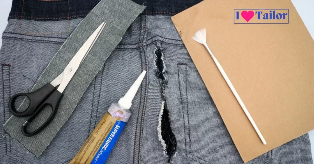 Applying Fabric Glue