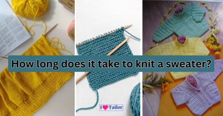 How long does it take to knit a Sweater?
