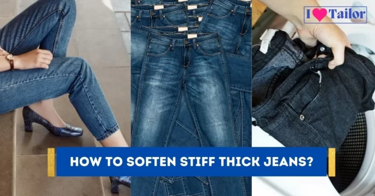 How to soften stiff thick jeans?