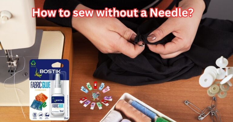 How to sew without a Needle?