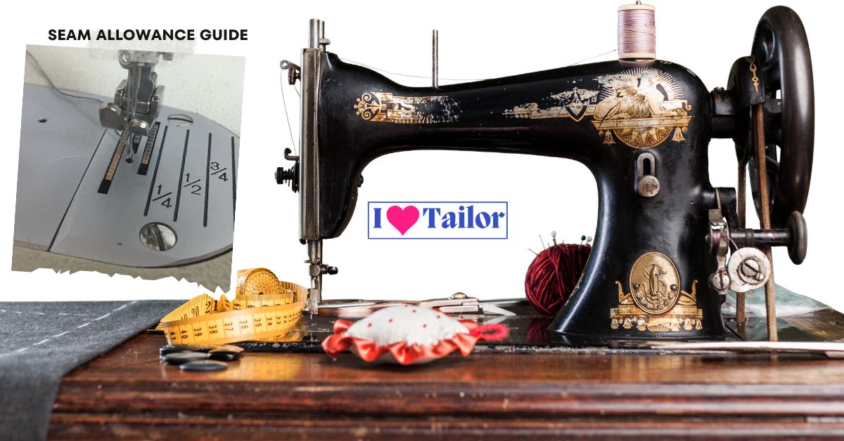 Seam allowance guide of sewing machine