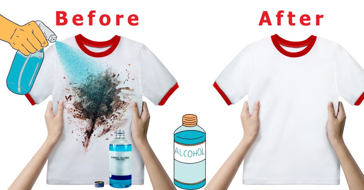 Rubbing Alcohol to Remove Sublimation Ink Stains