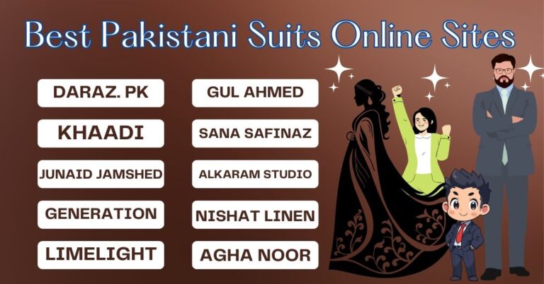 Best Pakistani Suits Online Sites in 2024