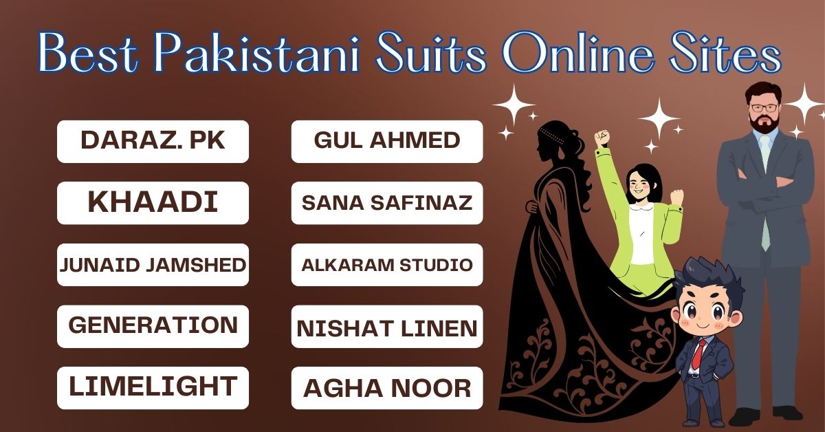 Best Pakistani Suits Online Sites