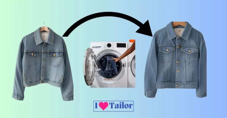 How to shrink a jean jacket?