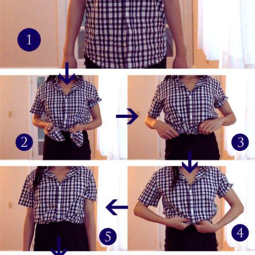Tighten a Loose Shirt Tuck-In Trick