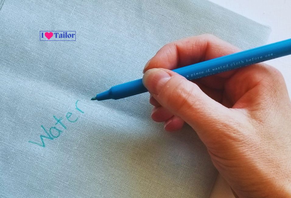 Water-Soluble Pens: Fabric marking tools: Best way to mark fabric for cutting