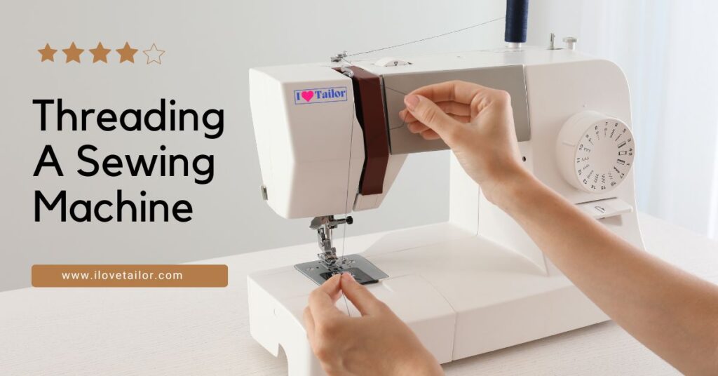 Threading a Sewing Machine Needle and Bobbin